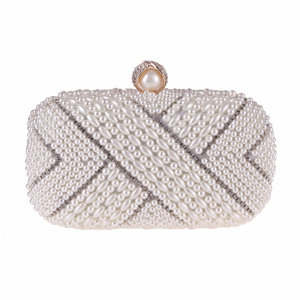 Bolso Cuadrado Pequeño con Detalle de Perla para Mujer - Image 9