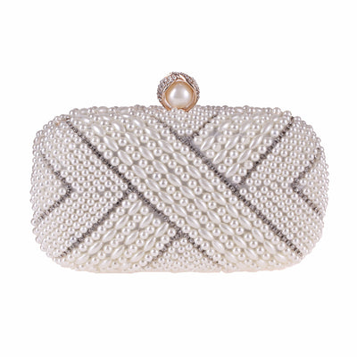 Bolso Cuadrado Pequeño con Detalle de Perla para Mujer - Image 9