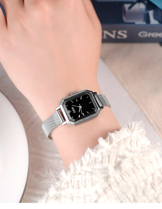 Reloj Cuadrado Retro Casual Versátil para Mujer - Image 13