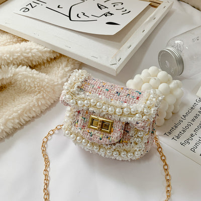 Bolso Crossbody Infantil con Cadena Diamantada - Image 39