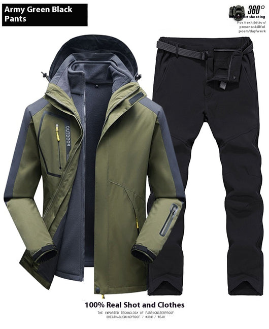 Chaqueta Táctica para Hombre con Forro Polar - Resistente al Viento - Image 36