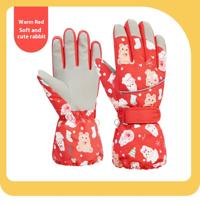 Chamarra Impermeable Acolchada de Terciopelo para Niños y Niñas - Image 25