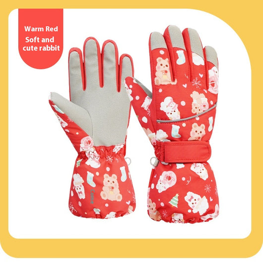 Chamarra Impermeable Acolchada de Terciopelo para Niños y Niñas - Image 25