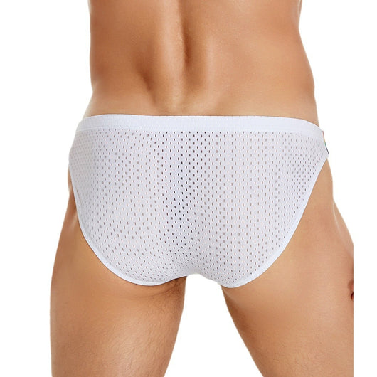 Calzoncillos Hombre Malla Nylon Cintura Arcoíris Baja Comodidad - Image 5