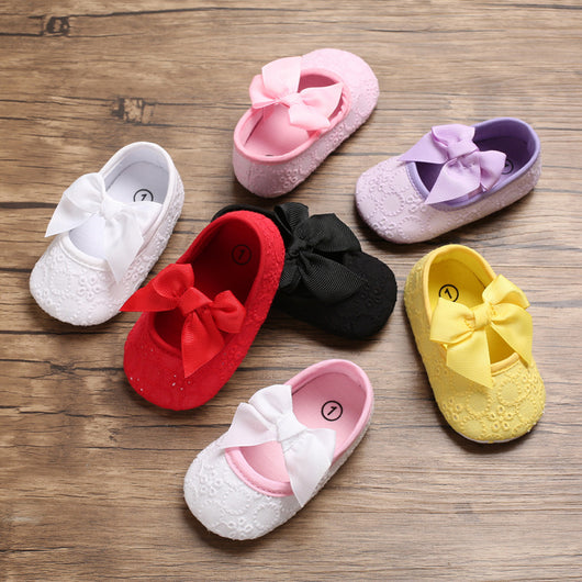 Zapatos Infantiles con Moño - Colores Sólidos - Image 6