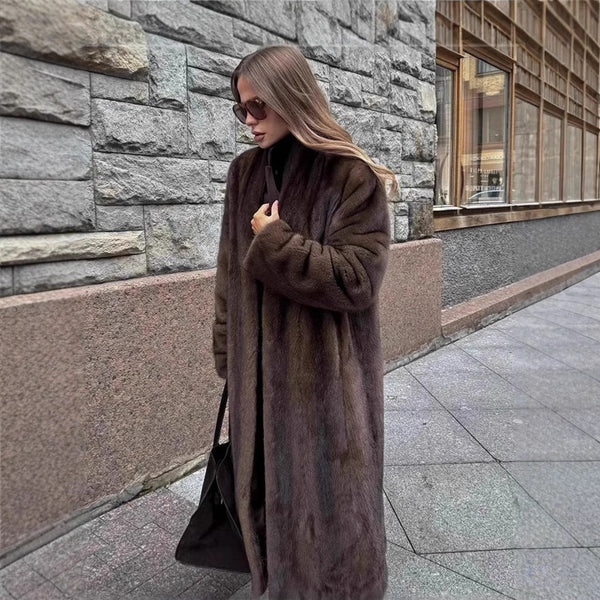 Abrigo Largo de Lana para Mujer Personalizado