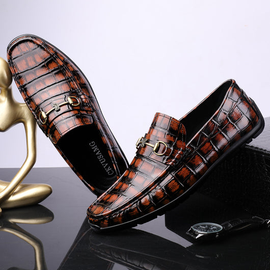 Zapatos de Negocios Casual con Pedal de Pie para Hombre - Image 13