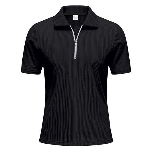 Polo Corduroy Holgado con Medio Cierre para Hombre - Image 22