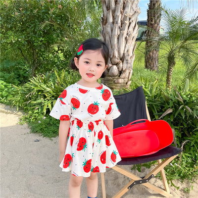 Conjunto Infantil Estilo Vaquero con Falda Pantalón - Dos Piezas - Image 7
