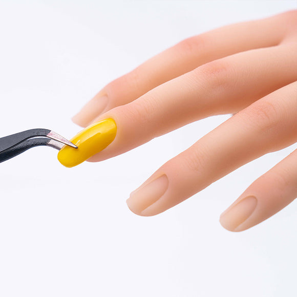 Mano de Práctica de Silicona para Manicura - Modelo Profesional