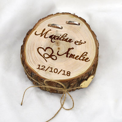 Caja Portaanillos de Madera para Novia - Image 5