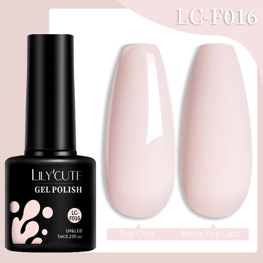 Set de Pegamento para Uñas con Brillo de Color Sólido - Image 51