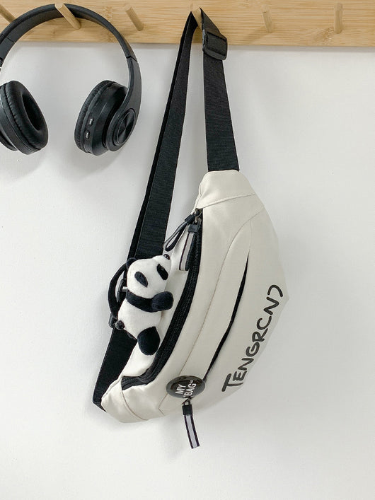 Bolsa Pecho Hombre Estilo Japonés Crossbody Deportiva con Compartimentos Cargo - Image 8