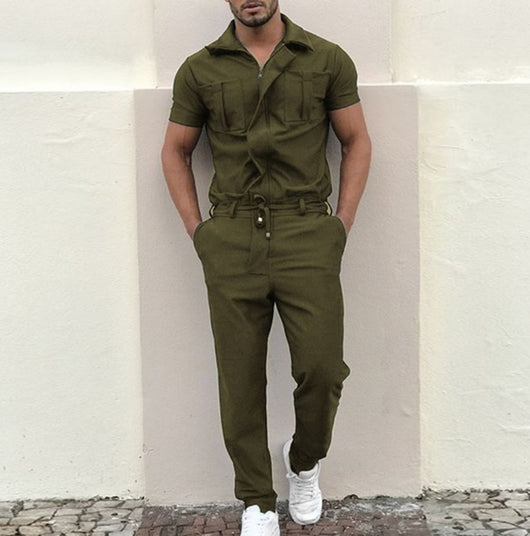 Pantalón Casual Suelto Hombre - Conjunto de Una Pieza - Image 12