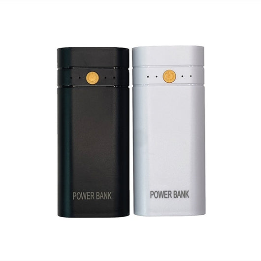 Carcasa de Power Bank de 2 Secciones con Conexión Anti-inversión sin Soldadura