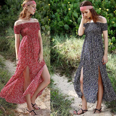 Vestido Floral con Abertura Lateral - Image 14