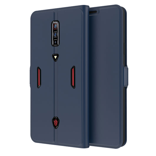 Funda de Cuero con Ranura para Tarjeta - Nubia Red Magic 6 Flip - Image 7