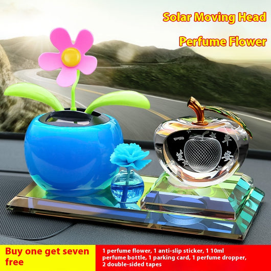 Adorno Perfumado para Auto con Cabeza Móvil y Cristal Tallado - Image 9