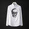 Camisa Manga Larga Calavera Diamante para Hombre