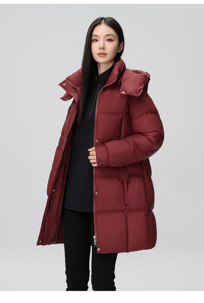 Abrigo Acolchado de Algodón Talla Grande para Mujer - Image 24