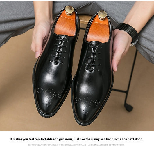 Zapatos de Cuero Elegantes con Cordones - Estilo Formal y Casual - Image 11