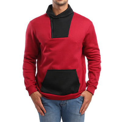 Suéter Pullover Casual con Combinación de Colores para Hombre - Image 8