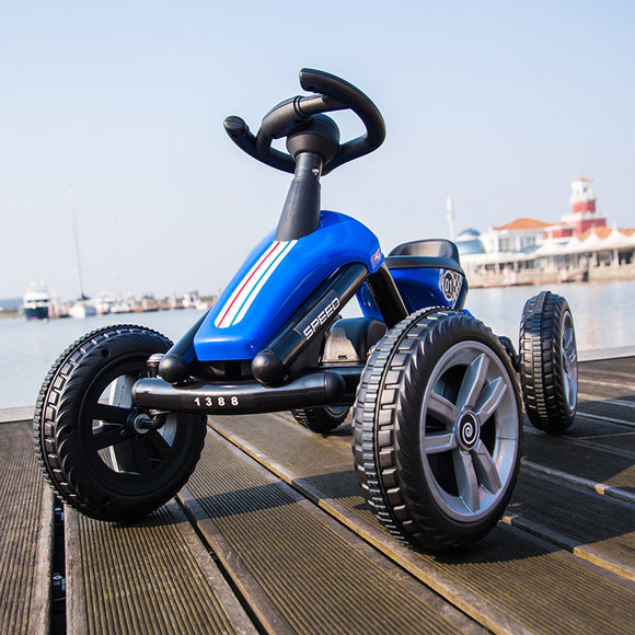 Kart a Pedales Infantil de 4 Ruedas para Ejercicio y Diversión