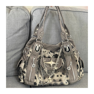 Bolso Bandolera Leopardo Retro Vintage - Estilo Subcultura - Image 8