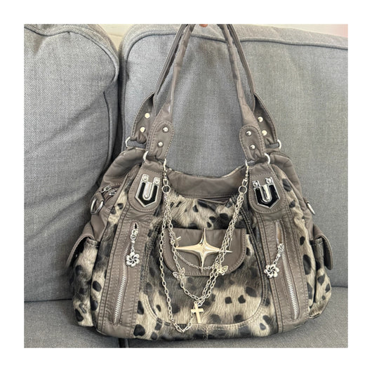 Bolso Bandolera Leopardo Retro Vintage - Estilo Subcultura - Image 8