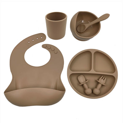Set Completo de Alimentación Infantil con Babero y Vaso de Silicona - Image 8