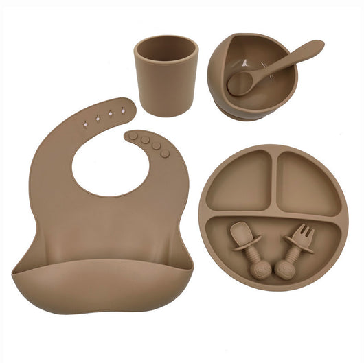 Set Completo de Alimentación Infantil con Babero y Vaso de Silicona - Image 8