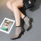 Botas Stiletto con Punta Afilada y Detalles de Cristales