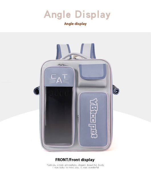 Mochila Transportín para Gatos - Diseño Versátil Todo Clima - Image 20