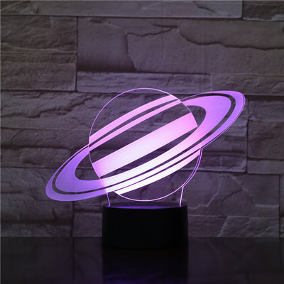 Lámpara Táctil 3D Sistema de Planetas - Luz Nocturna Multicolor - Image 7