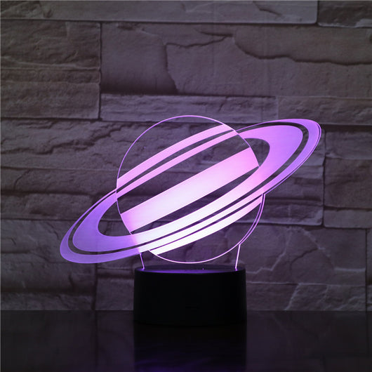 Lámpara Táctil 3D Sistema de Planetas - Luz Nocturna Multicolor - Image 7
