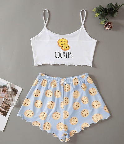 Short de Tirantes Estampado para Servicio del Hogar - Image 10