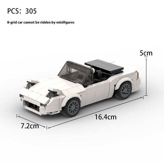 Auto Deportivo Descapotable de Juguete - Modelo de Carreras para Niños - Image 9