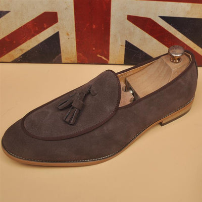 Mocasines Hombre Respirable Punta Afilada Estilo Británico Clásico - Image 27