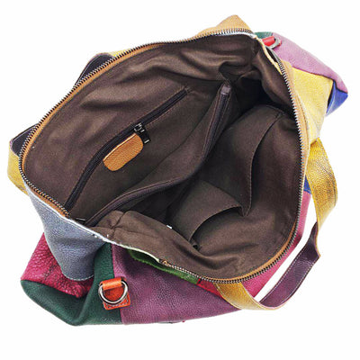 Bolsa Mensajera de Cuero Genuino Vintage con Acabado Cepillado - Image 14