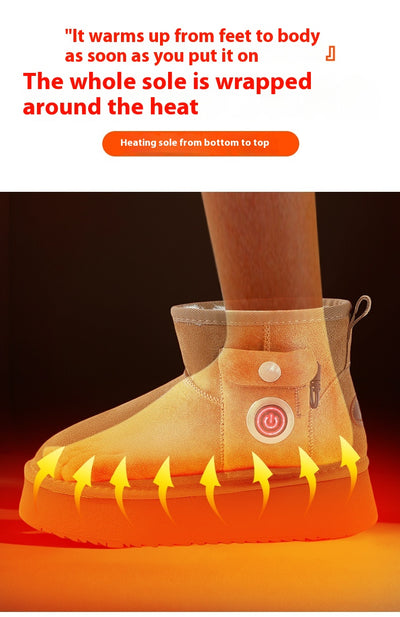 Botas Térmicas Eléctricas con Forro de Lana - Impermeables para Hombre y Mujer - Image 25