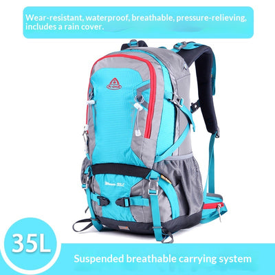 Mochila de Senderismo 35L Ultra Ligera - Tela Oxford Resistente Unisex - Image 11