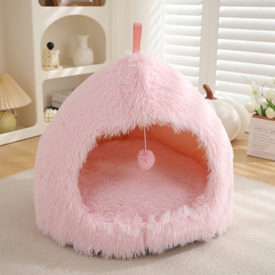 Cama Térmica Acogedora para Gatos - Nido Peluche Invierno - Image 7