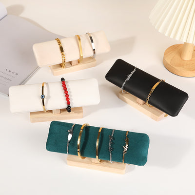 Expositor de Joyas con Superficie de Terciopelo PU