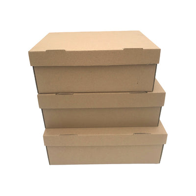 Caja de Cartón Kraft Reforzada para Empaque de Calzado - Image 4