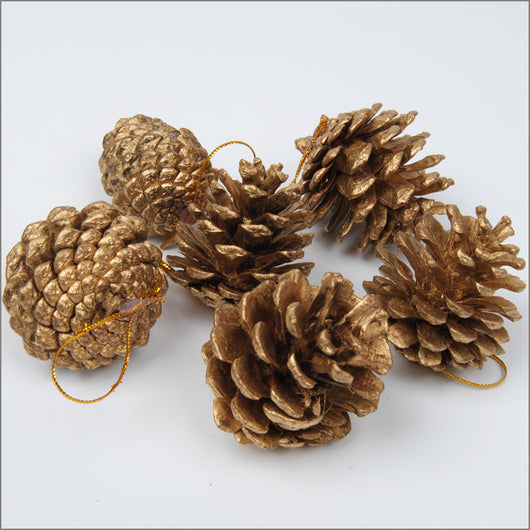 Piñas de Pino Naturales para Decoración Navideña - Image 7