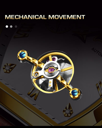 Reloj Mecánico Tourbillon para Hombre Multifuncional Resistente al Agua - Image 16