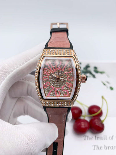 Reloj de Cuarzo Elegante con Correa de Diamantes Completa - Image 10
