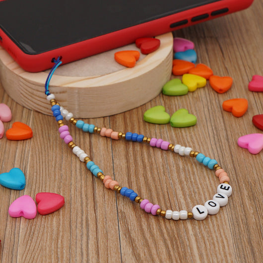 Cadena Personalizadas para Celular con Perlas Imitación - Accesorio Elegante para Chicas - Image 29