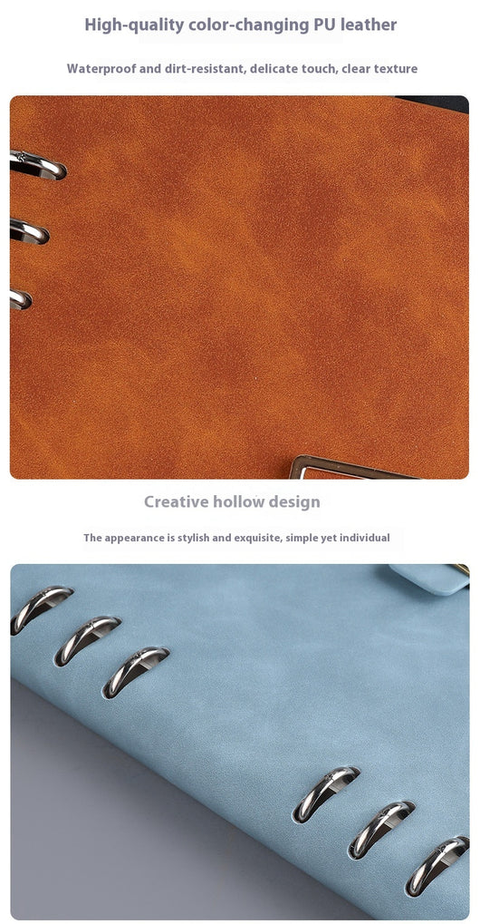 Cuaderno A5 Profesional con Hojas Removibles para Negocios y Reuniones - Image 16