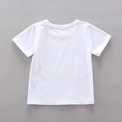 Conjunto Infantil Dos Piezas con Babero - Playera Cuello Redondo Manga Corta - Image 28